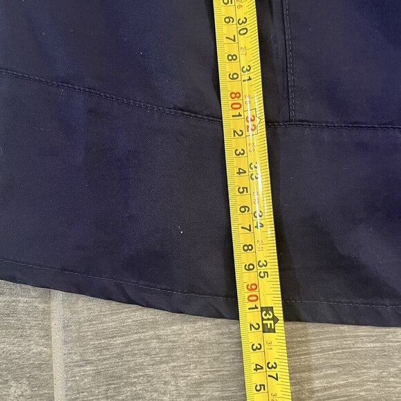 Vince Camuto Women’s Sleeveless Shift Mini Dress Size Medium Navy Blue V Neck - Picture 8 of 8